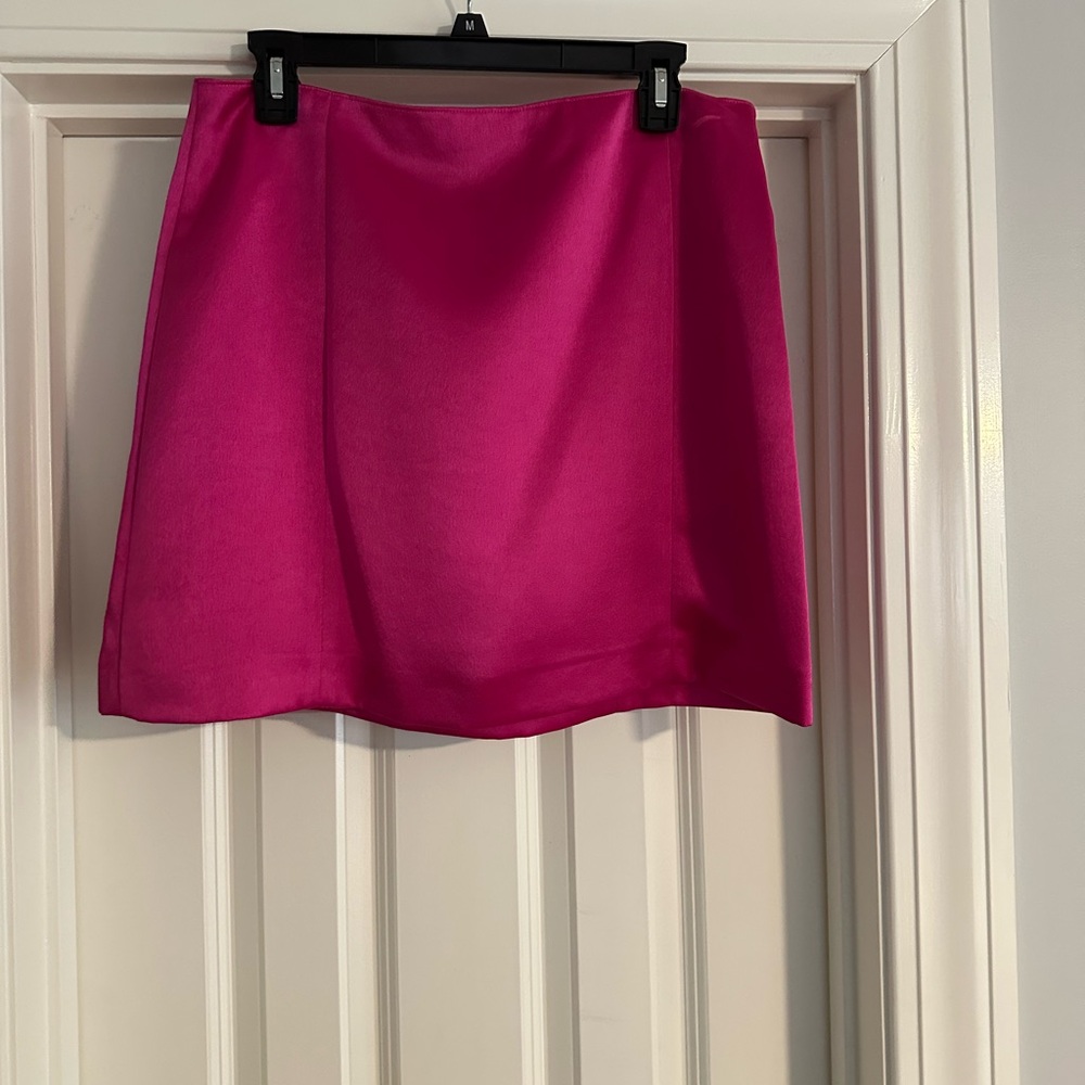 Club Monaco Vibrant Pink Mini Skirt